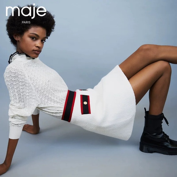 Maje Tweed Jacket and Skirt Suit - Picture 9 of 9